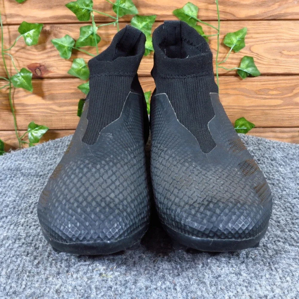Adidas Predator 20.3 Laceless FG Men Soccer Cleats Size 7.5 Firm Ground Black